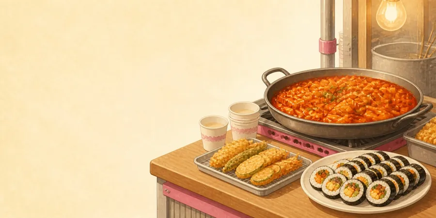 Dalmaji: Korean street food, one of the Menu Decoder scenes