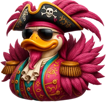 Pirate Captain Duck