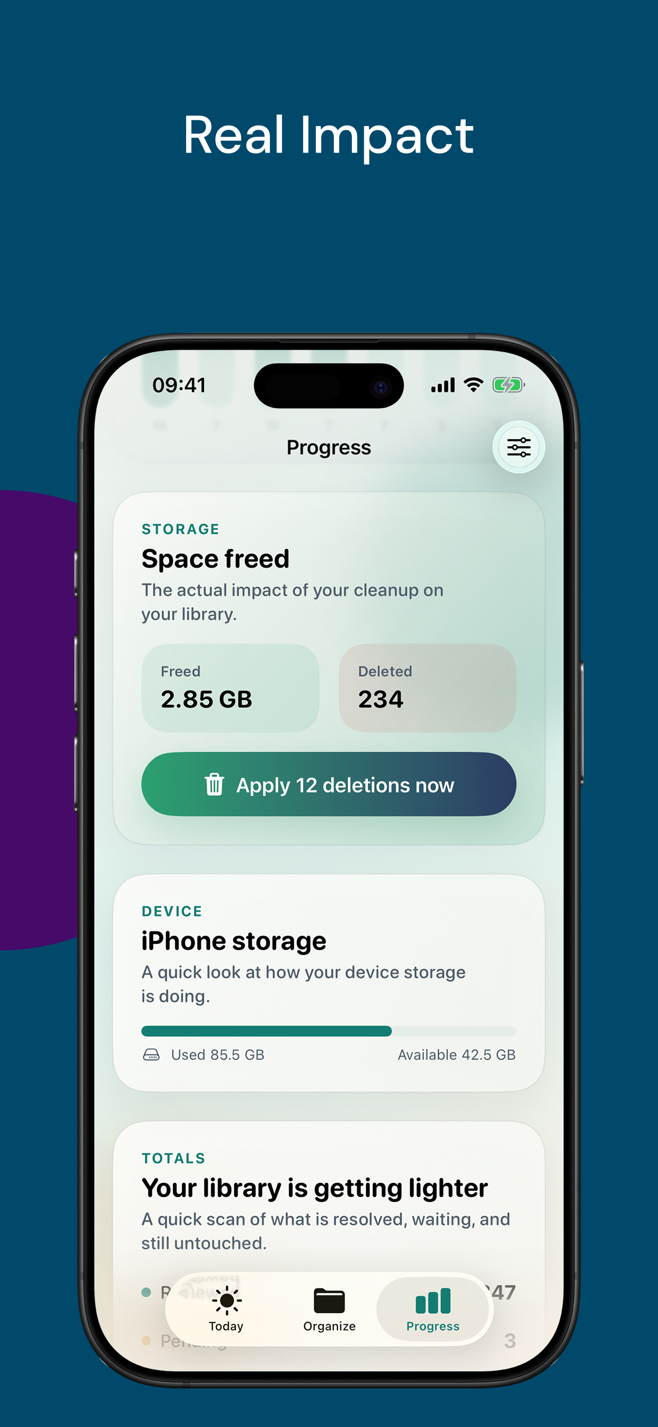 Real Impact on Storage